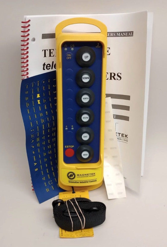 Magnetek TX12P-2C Telependant Transmitter Controller 2 Speed