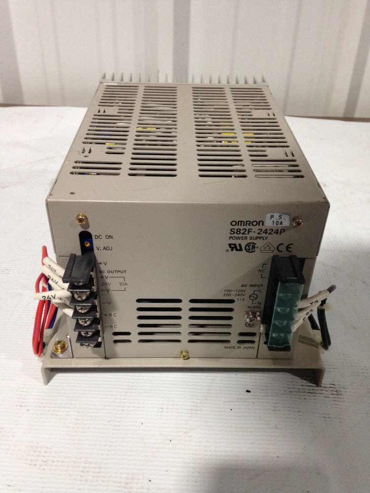 Omron S82F-2424P 24DCV Power Supply 100-120V 200-240VAC