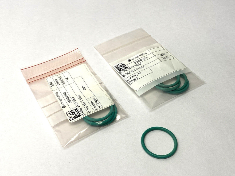 Scheugenpflug 3DIC00366 O-Ring 28mm X 3mm  LOT OF 9