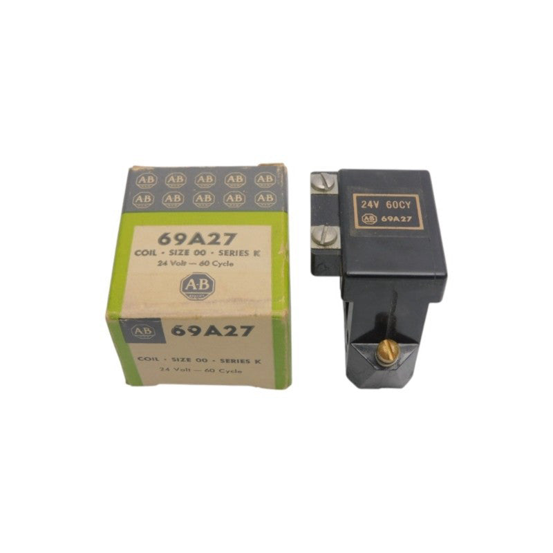 ALLEN BRADLEY 69A27 SER. K 24V (BK/GR) NSMP