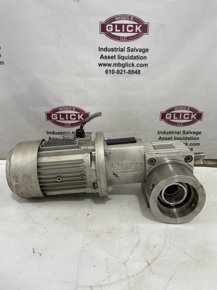 ZIMM SHZ-25-MF-160-150 0.25kW Gear Drive/Speed Reducer 1350/1650RPM 3PH