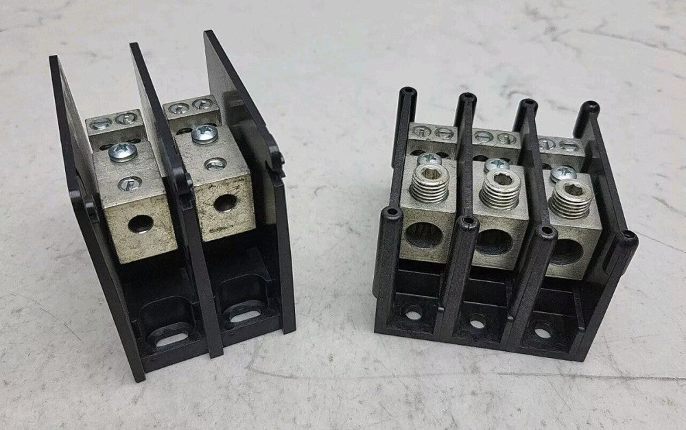 Ferraz Gould Shawmut MPDB63162 w/ 63133 Power Distribution Blocks 2 Pole 3 Pole