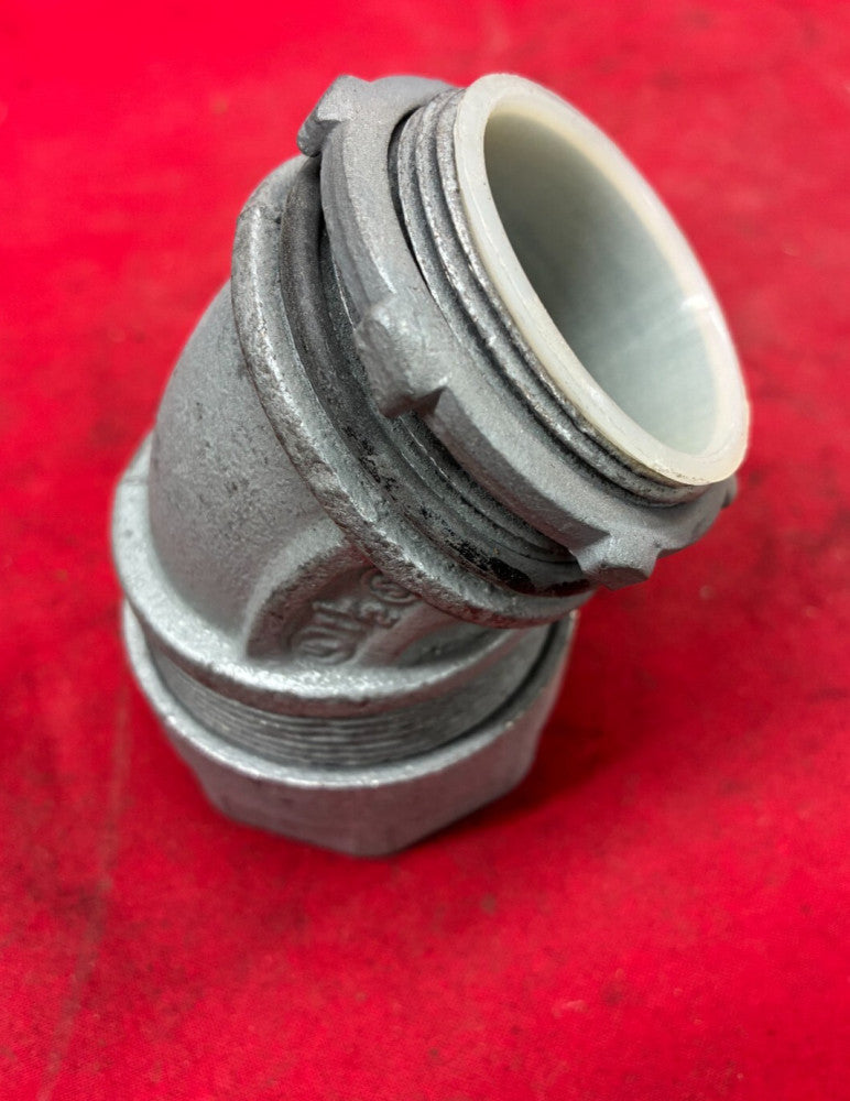 O-Z/GEDNEY 4Q-150 INSULATED 45° LIQUIDTIGHT CONNECTOR
