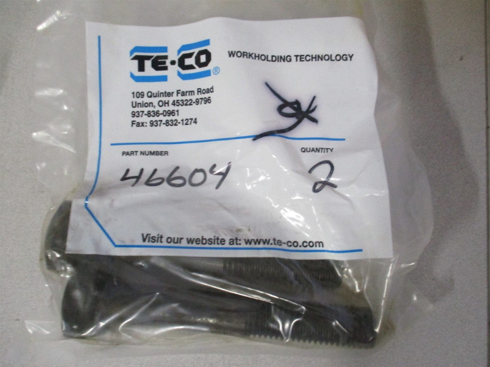 TE-CO (46604) 3/4-10 Carbon Steel Black Oxide Tugger T-Bolts - Lot of 2