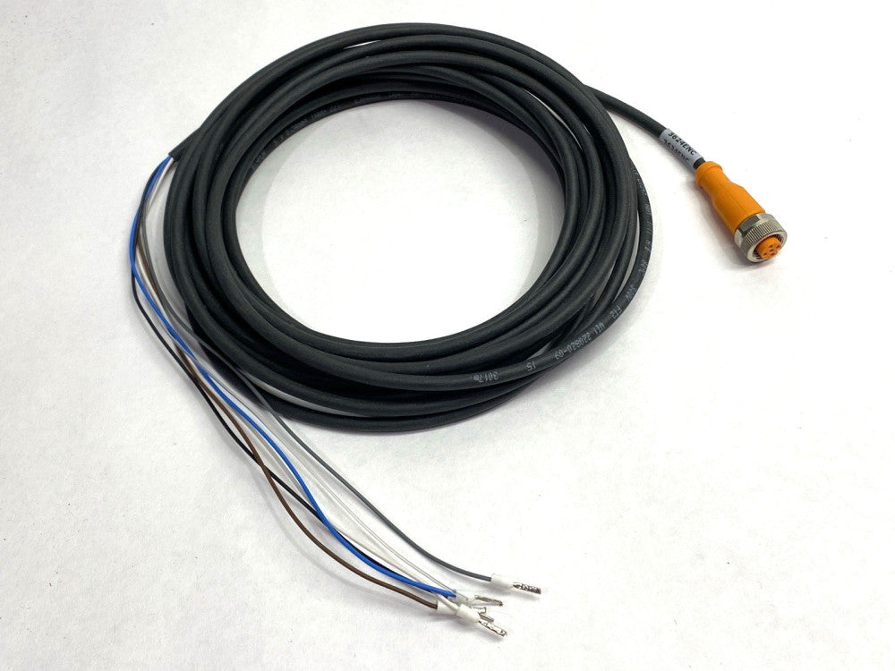 ifm VDOGH050MSS0007H05STGH050MSS Single-End Connector Cordset EVC362 CUT TO 20'