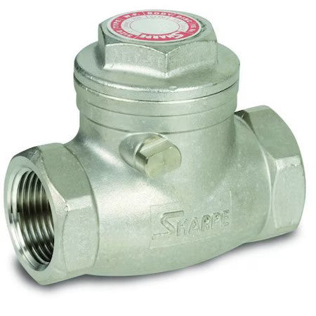 Sharpe Valves 4371000520 Check Valve,2.54 In Overall L