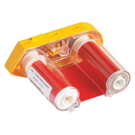 Brady M61-R4410-Rd Ribbon, 2" W, 75 Ft. L, Red