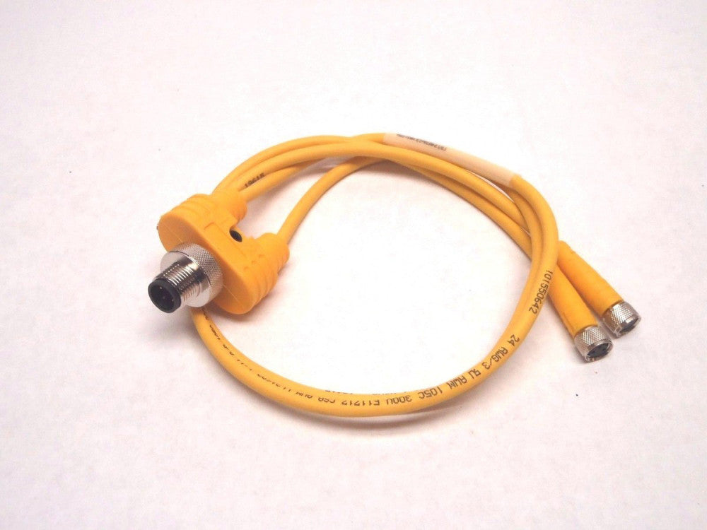 Turck YBZ2-FSM4.4/2PKG3M-0.5/0.5 Splitter Cordset U-57200