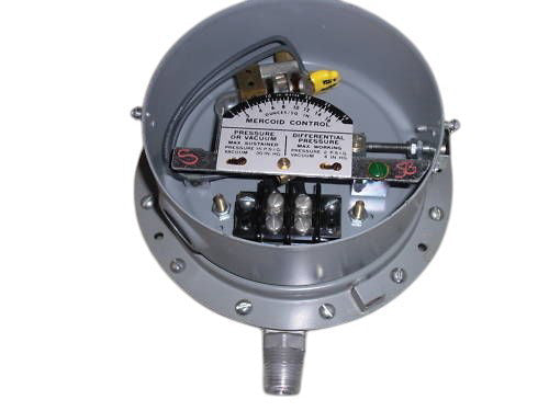 MERCOID PRESSURE SWITCH PG-3-P1 UNMP