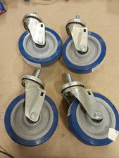 Wagner 1G132 5' Wheel Caster Set Lot Of 4 N50