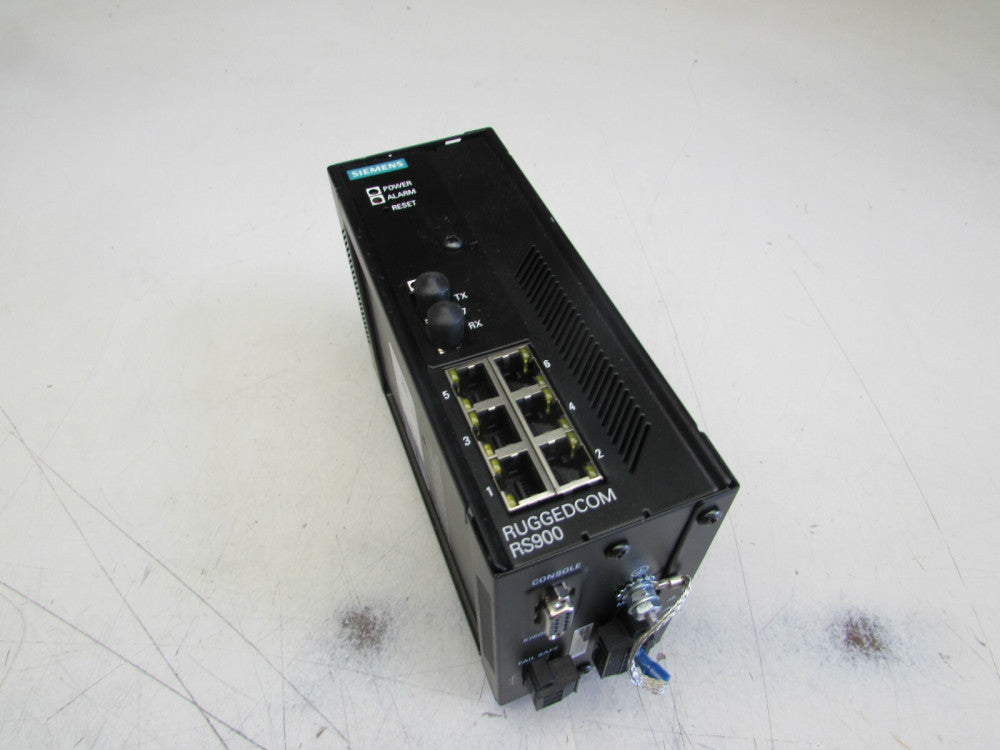 RUGGEDCOM RS900 32M 6GK6090-0AS230BA0-ZA14+B00 ETHERNET SWITCH XLNT USED TAKEOUT