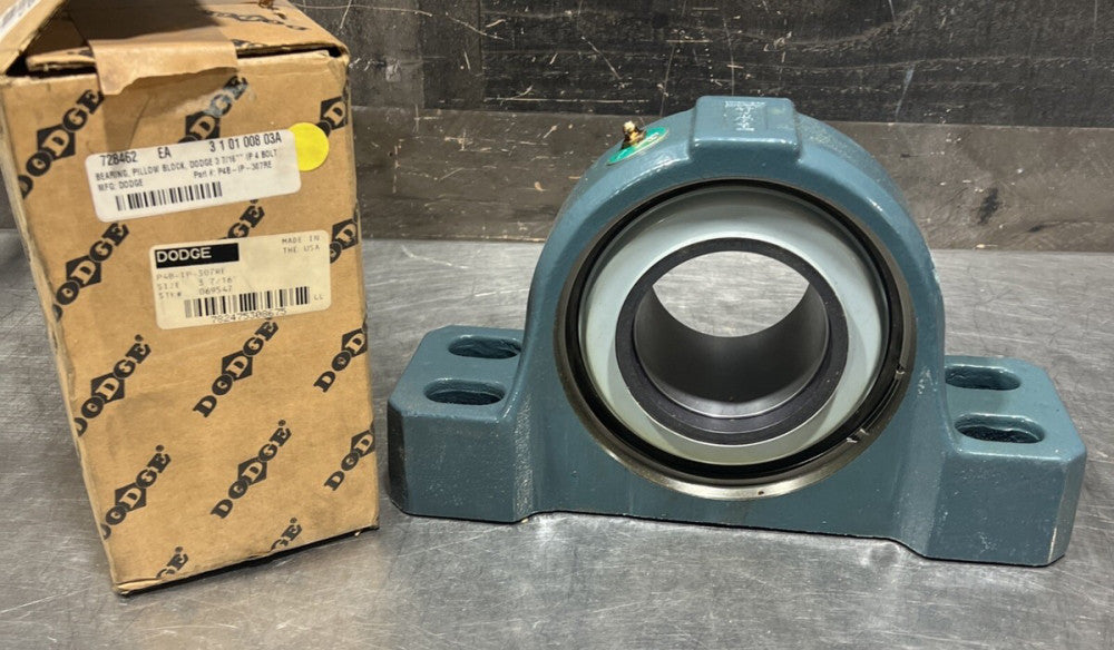 P4B-IP-307RE Dodge® 069547 Imperial Solid Pillow Block Roller Bearing Unit Nos