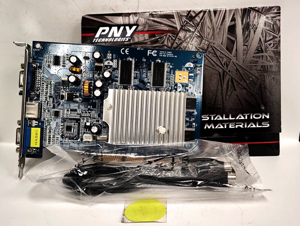 PNY VERTO GEFORCE FX 5200 APG 8X GRAPHICS CARD VCGFX522APB