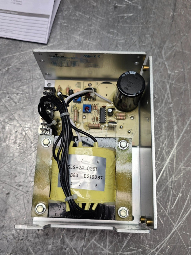EMERSON SLS-24-036T POWER SUPPLY, 100-240VAC / 24 VDC, 3.6A,N/NIB!, MAKE OFFER!