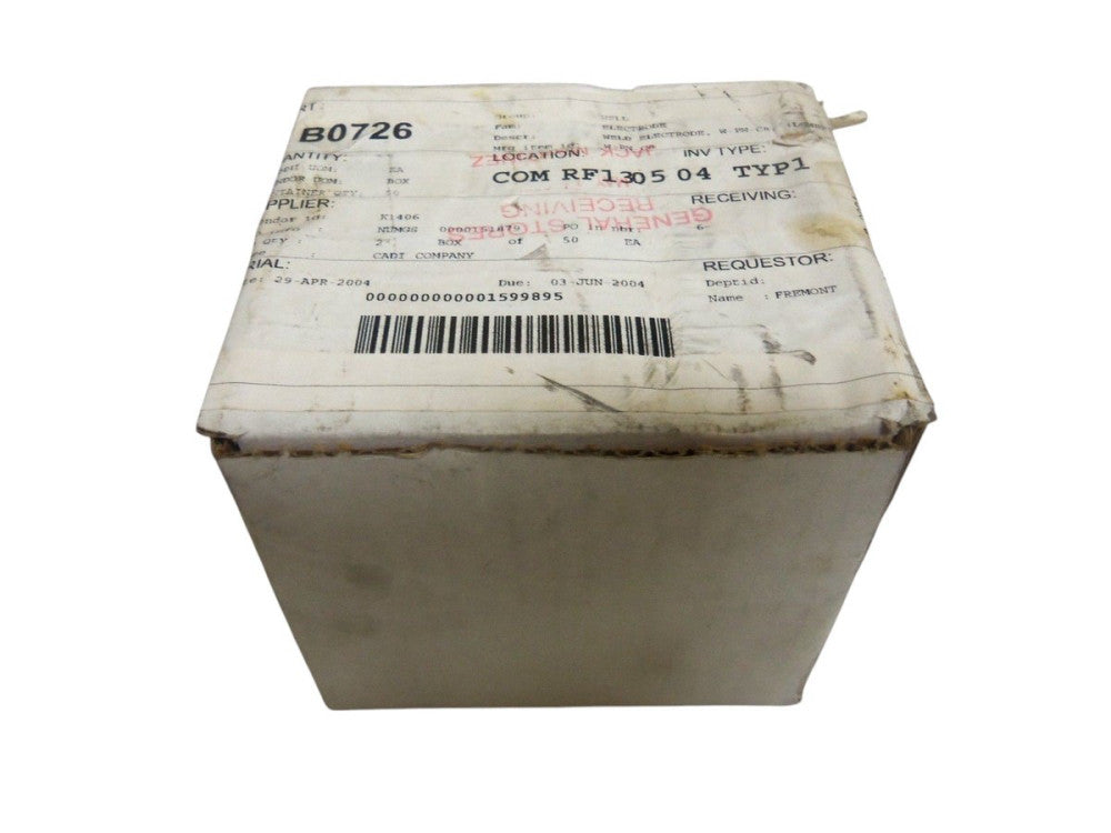 LOT OF 50 CADI W-PN-C8 CAP NSMP