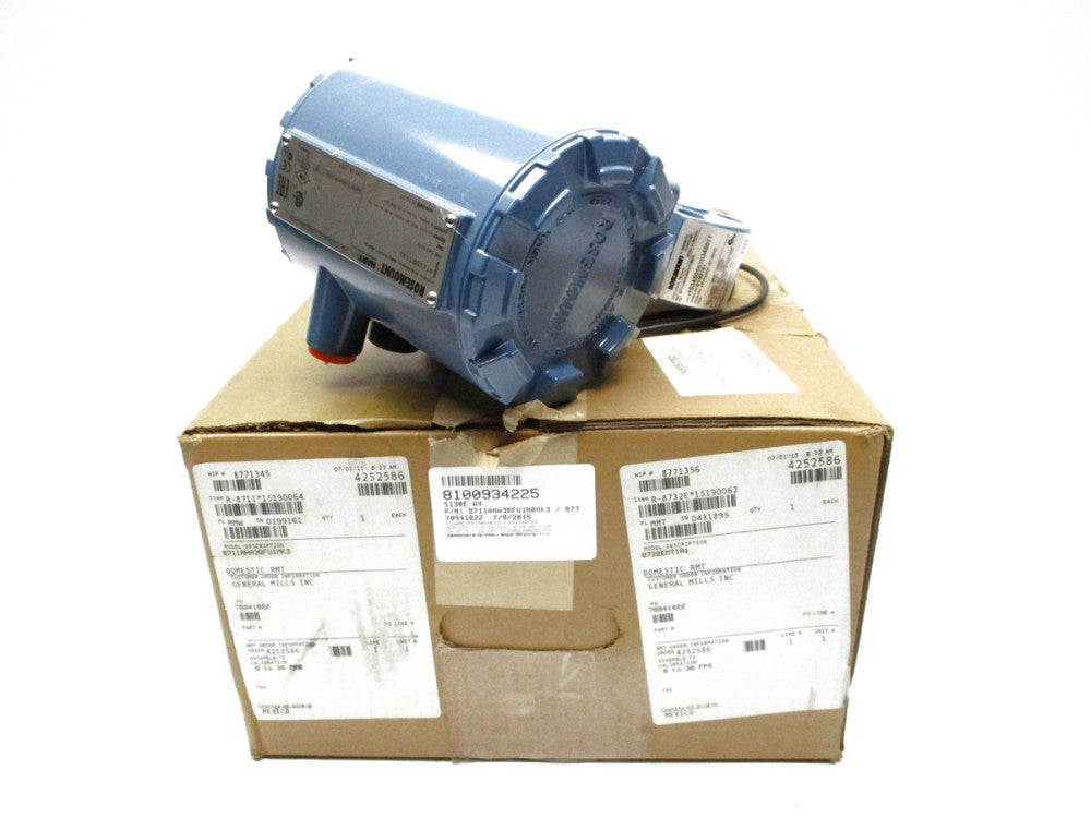 ROSEMOUNT 8711AHA30FU1MK3 w/8732EMT1A1 NSMP