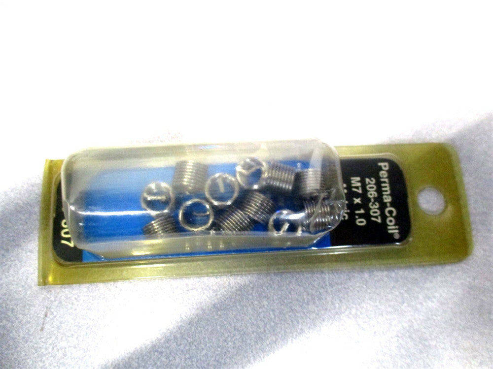 Perma-Coil (206-307) M7 x 1 9/32 Drill Stainless Steel Thread Insert Pack 12 PC