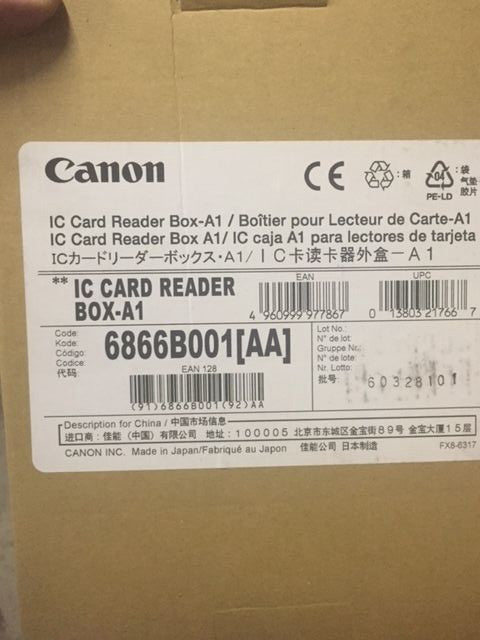 Canon IC Card Reader Box-A1 (6866B001) NEW
