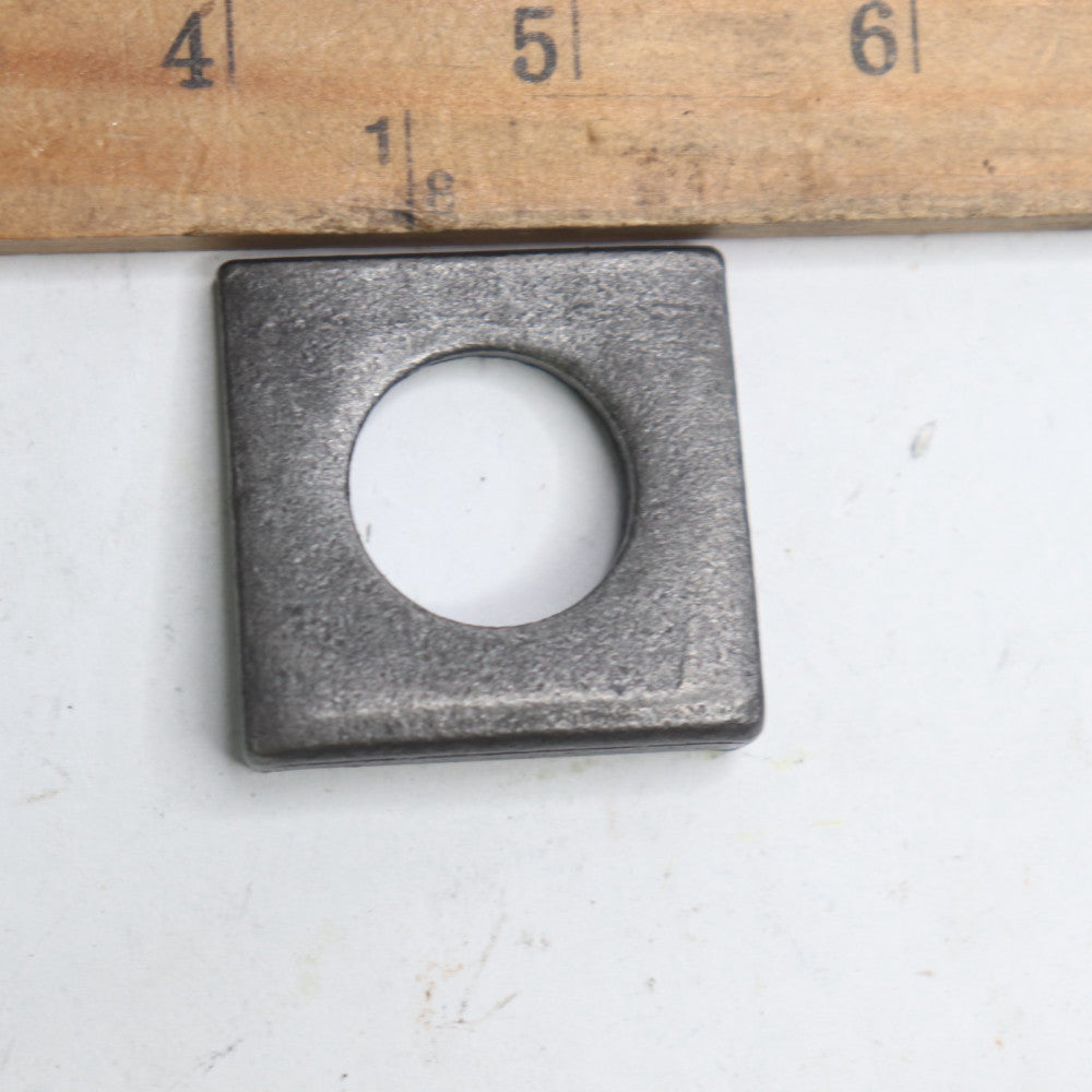 Beveled Square Washers Iron 13/16" ID 7/32" Min Thickness 3/4" Bolt Size 32795