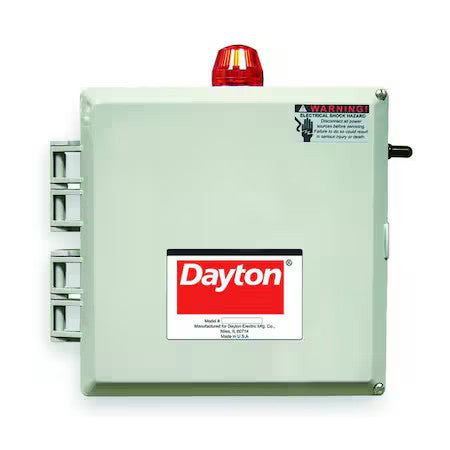 Dayton 2Pzh2 Motor/Pump Control Box, 208/240/480V