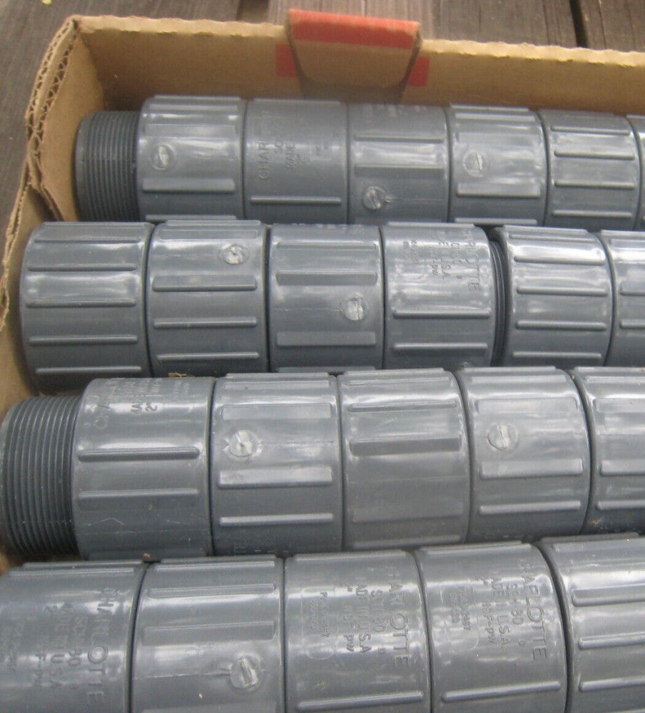 20 Charlotte Pipe Schedule 80 2 in.   Slip  T X 2 in.   D MPT  PVC Pipe Adapte
