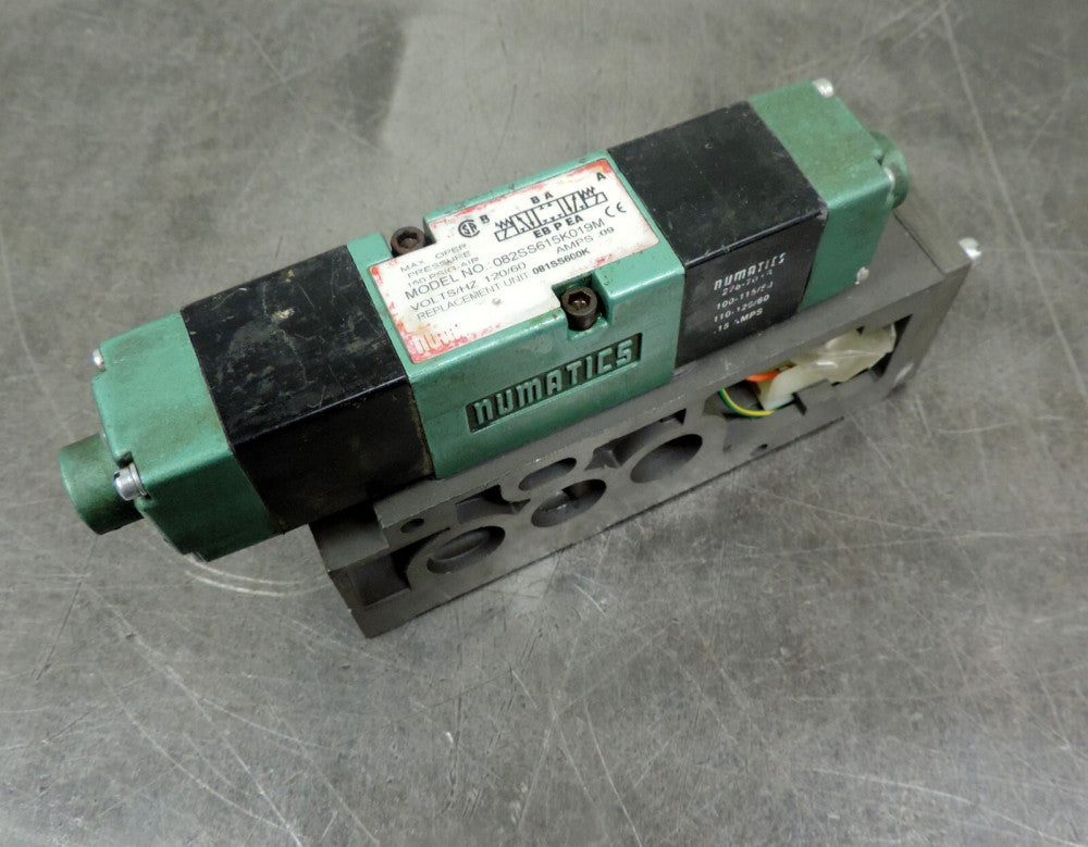 Numatics 082SS615K019M Valve  120 V 150 PSI