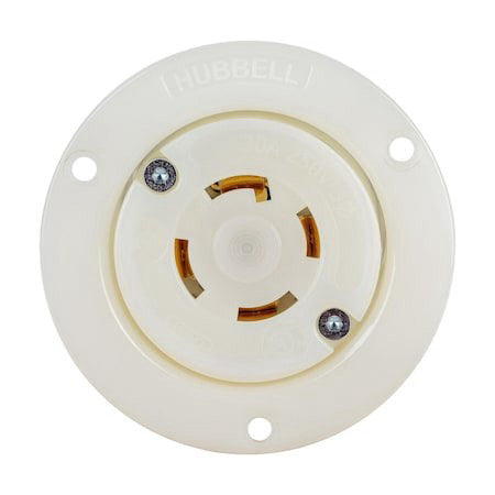 Hubbell Wiring Device-Kellems Hbl2726st Locking Receptacle, L15-30R, 30 A, 250V