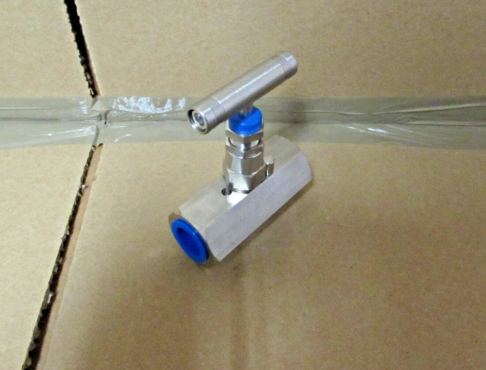 TEXAS OILFIELD PRODUCTS 1/2" NPT NEEDLE VALVE,316SS, 10K psi  N/NIB! MAKE OFFER!