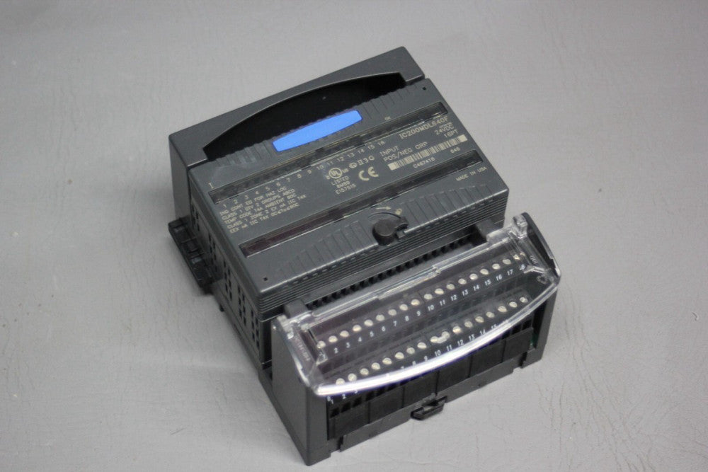 GE FANUC VERSAMAX PLC MODULE WITH CARRIER IC200MDL640F IC200CHS002J