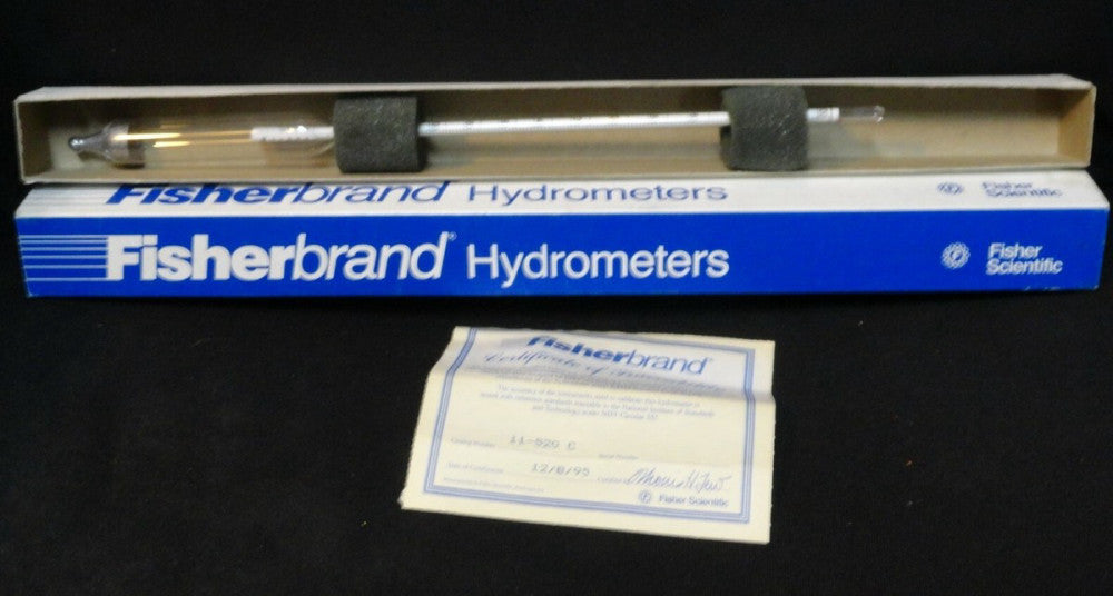 Fisherbrand - FISHER - HYDROMETER - (NEW in the BOX) - 11-520C - 1.40-1.62