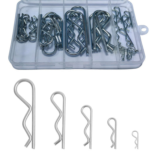 30 Pcs Cotter PinsHardware Pins Assortment KitHitch Pin Clip R ClipsWheel Pin...