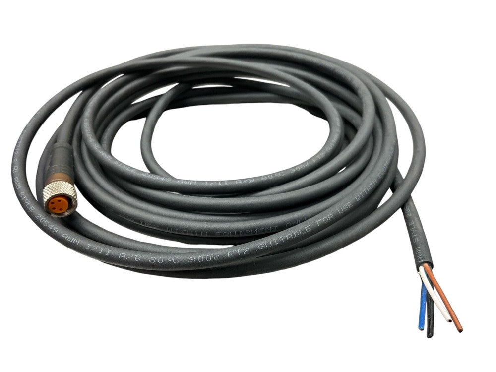 RKMV 4-225/5 M MOLDED CABLE FEMALE STRAIGHT 4-PIN
