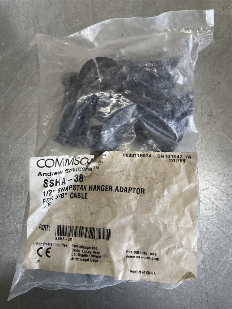 Andrew Commscope SSH-38 Fiber 1-5/8" Snapstack Hanger Kit with Gromets