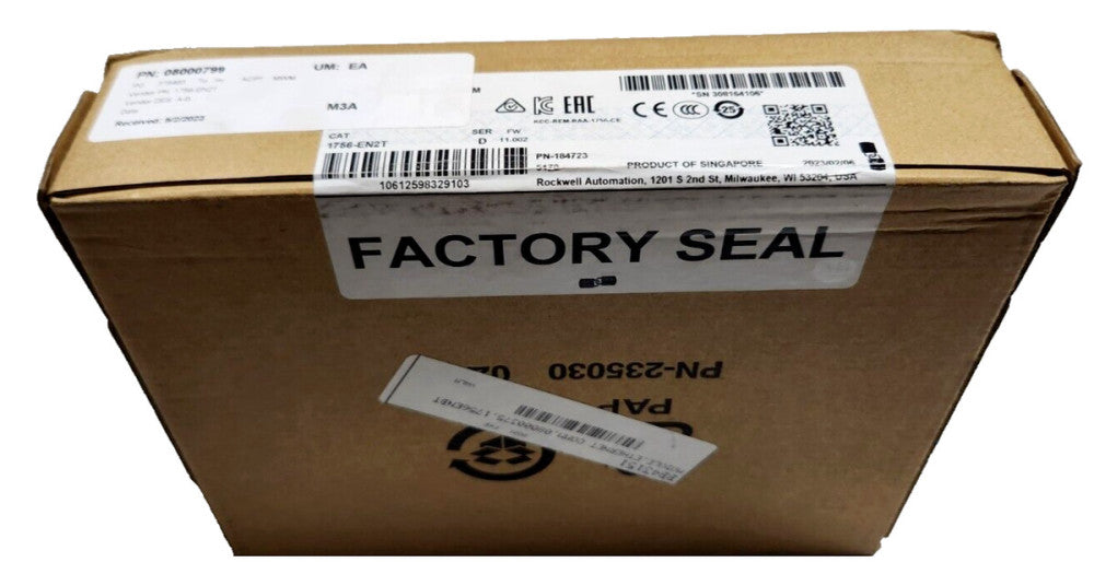 Factory Sealed AB 1756-EN2T Ser D ControlLogix EtherNet/IP Module 2023 308164106