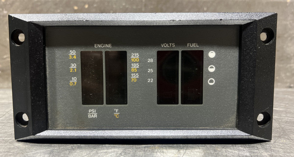 Nos Surplus Dixson Inc Four Bargraph Model FB-48377 24V Trojan PN 4604649