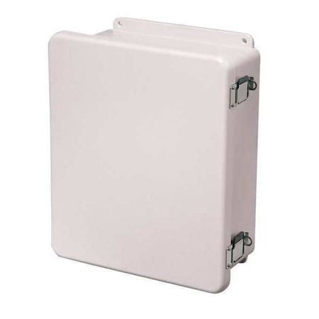 Wiegmann Hw-Whj60604chqr Padlockable Hasp Electrical Enclosures, 5.72 In H,