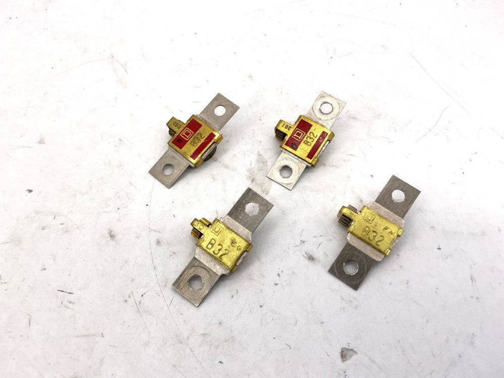 Lot of 4 Square D B32 Overload Relay Terminal Unit