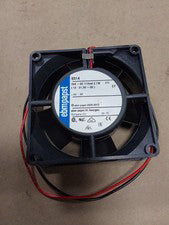 EBMPAPST 8314 AXIAL COMPACT FAN, 24VDC, 0.11A, 2.7W