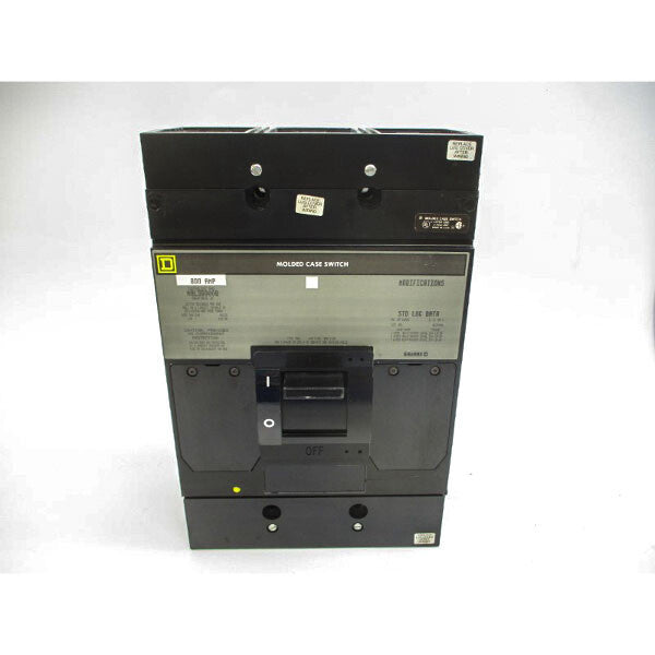 SQUARE D MAL360008 SER. 2 600VAC 800A NSNP