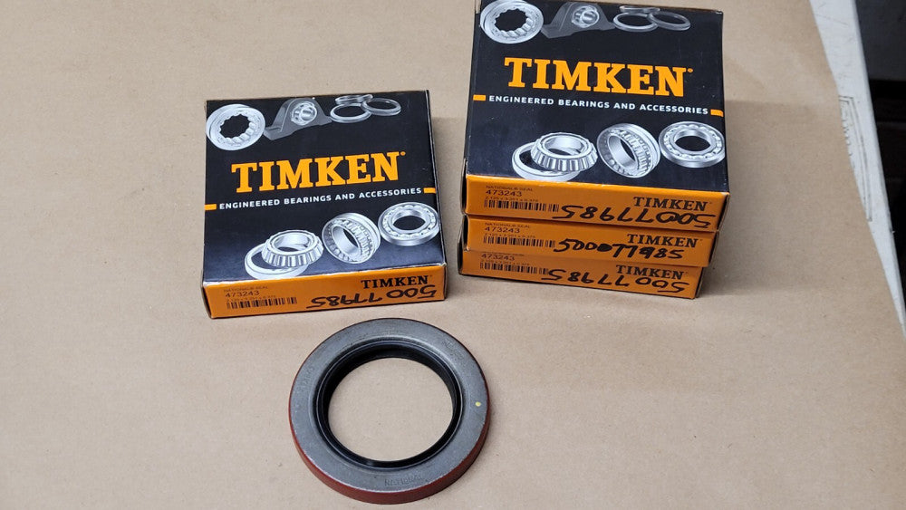 Lot Of 4 Timken 473243 Oil Seals 2.125" ID 3.251" OD 0.375" Wide