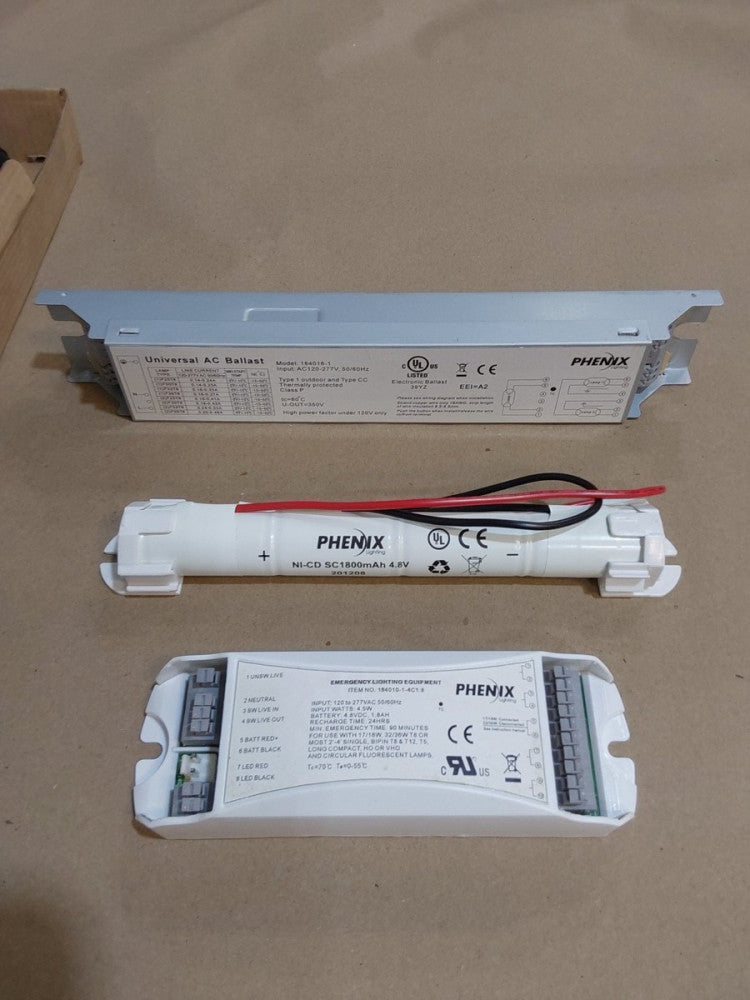 PHENIX 184010-1-4C1.8 AC Emergency Ballast Lighting Equipment