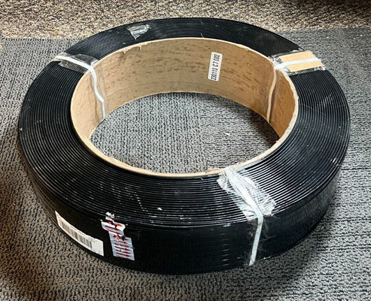 230110 C7 002 Roll of Black Polyester Strapping
