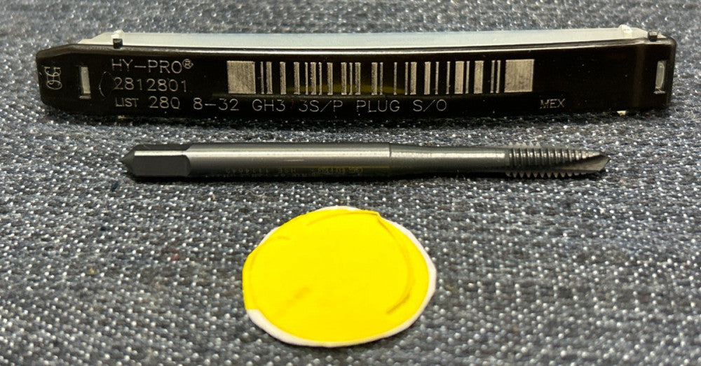 OSG HY-PRO SPIRAL POINT TAP #8-32 GH3 3S/P 2812801
