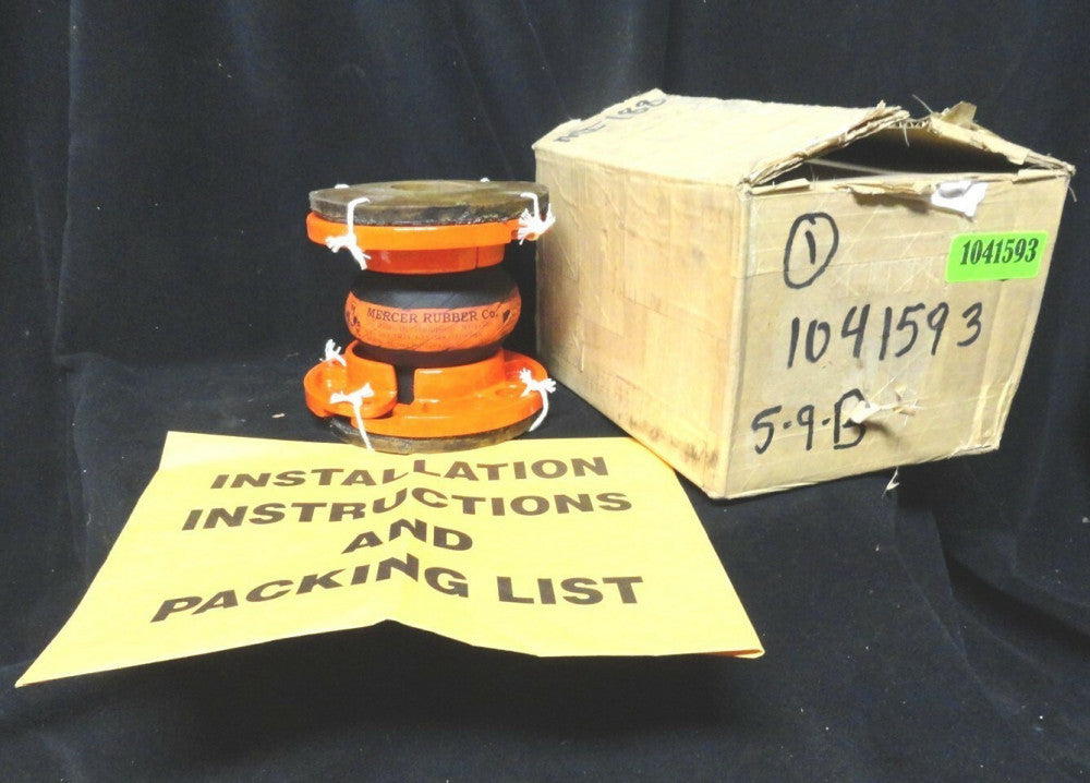 NEW MERCER SERIES 1000 EXPANSION JOINT 2" 180 PSI ASA Class 150 lb NEW OLD STOCK
