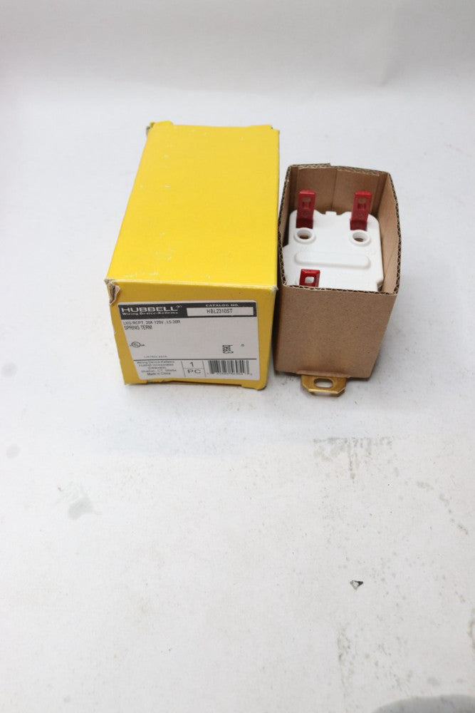 Hubbell Twist-Lock Receptacle w/ Spring Termination 20A 125V HBL2310ST