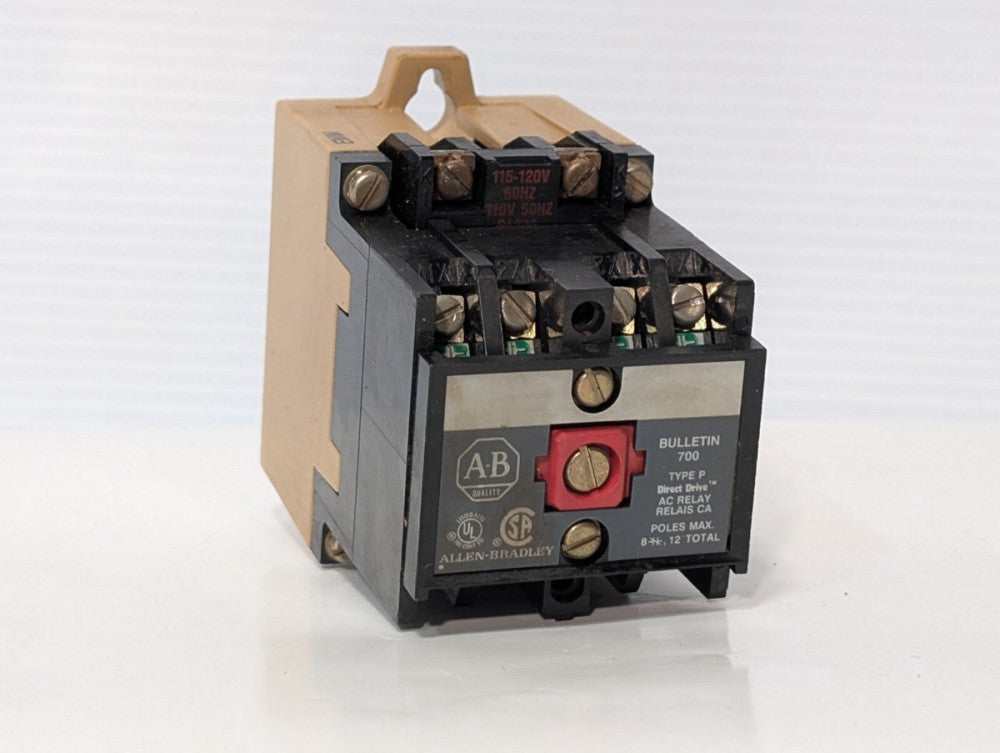 Allen Bradley 700-P400A1 AC Relay, Series B, Coil: 110v @ 50Hz, 115-120v @ 60Hz