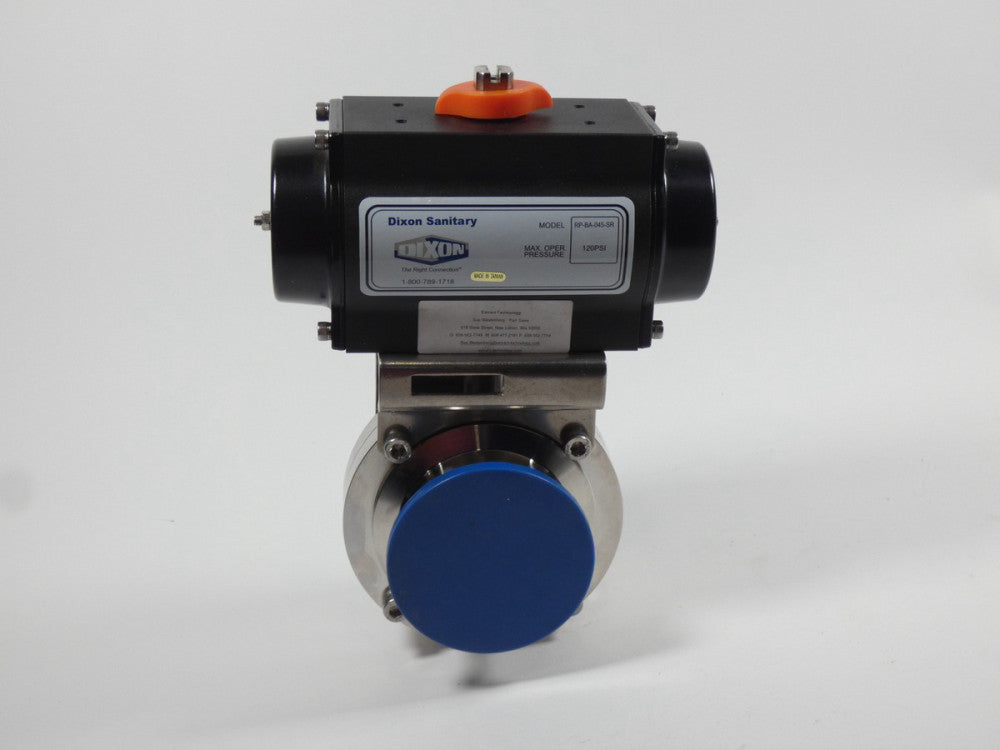 Dixon RP-BA-045-SR Sanitary Actuator 120 Psi W/ B5101 Valve 3" - NEW Surplus!