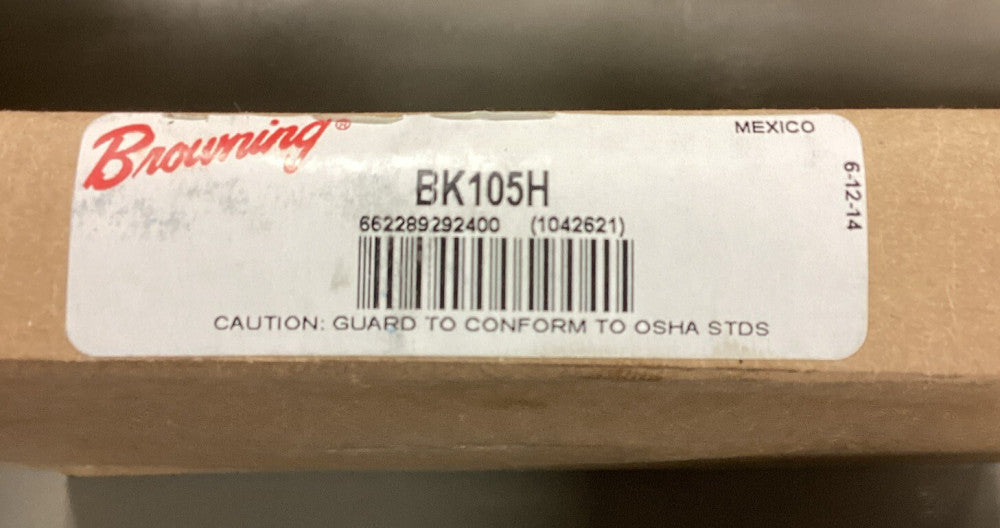 Browning BK105H 10-1/4” Single Groove Sheave / Pulley**SEALED BOX** E79