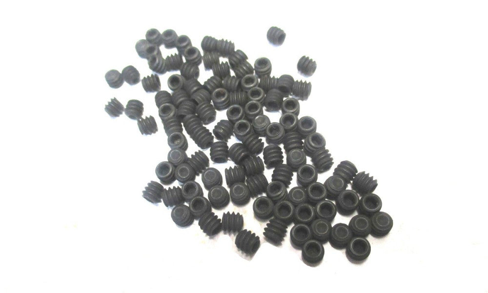 Brighton (101145) #6-32 UNC 1/8" OAL 1/16" Hex Cup Point Set Screw - Lot of 100