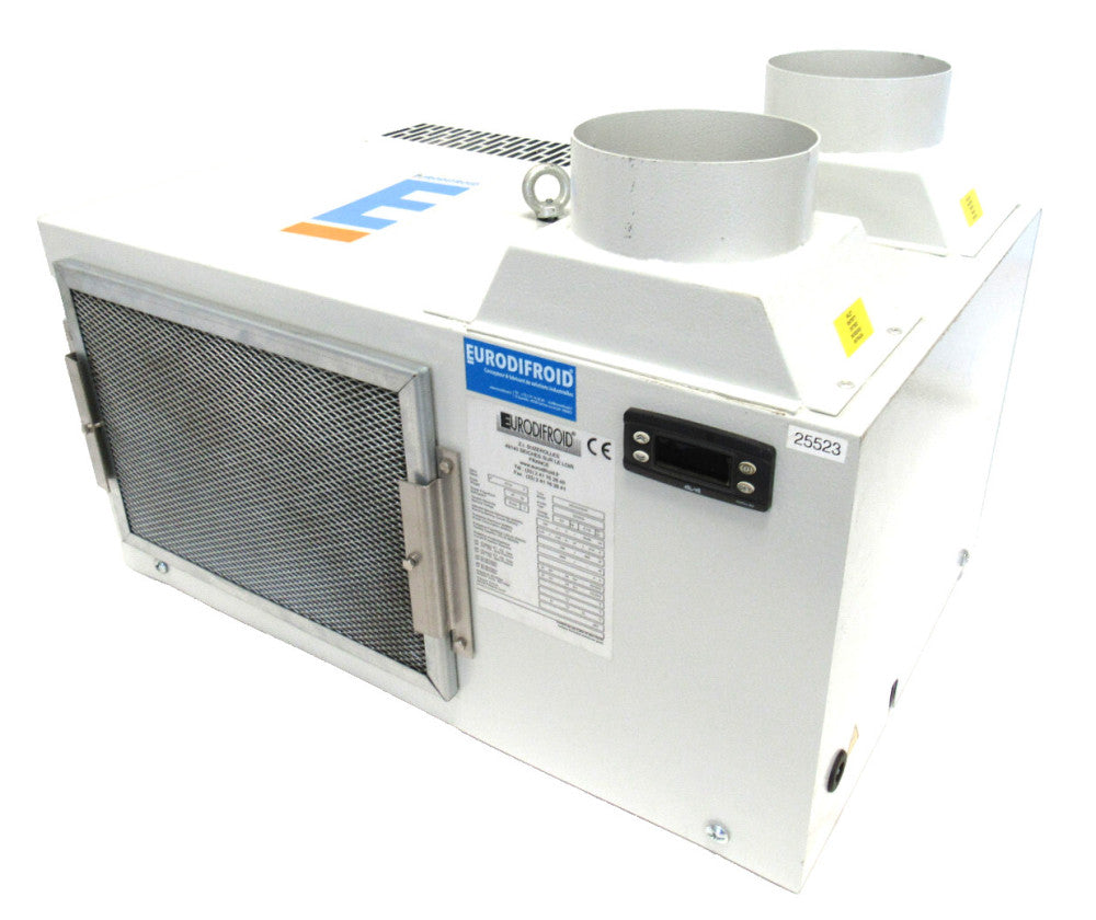 USED EURODIFROID KR10CAITEHP AIR COOLER FOR ELECTRICAL CABINET 230V